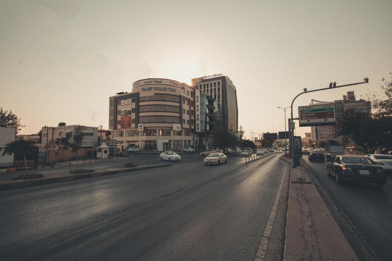 ホテル Rzgari Taza Salim Street スレイマニヤ エクステリア 写真